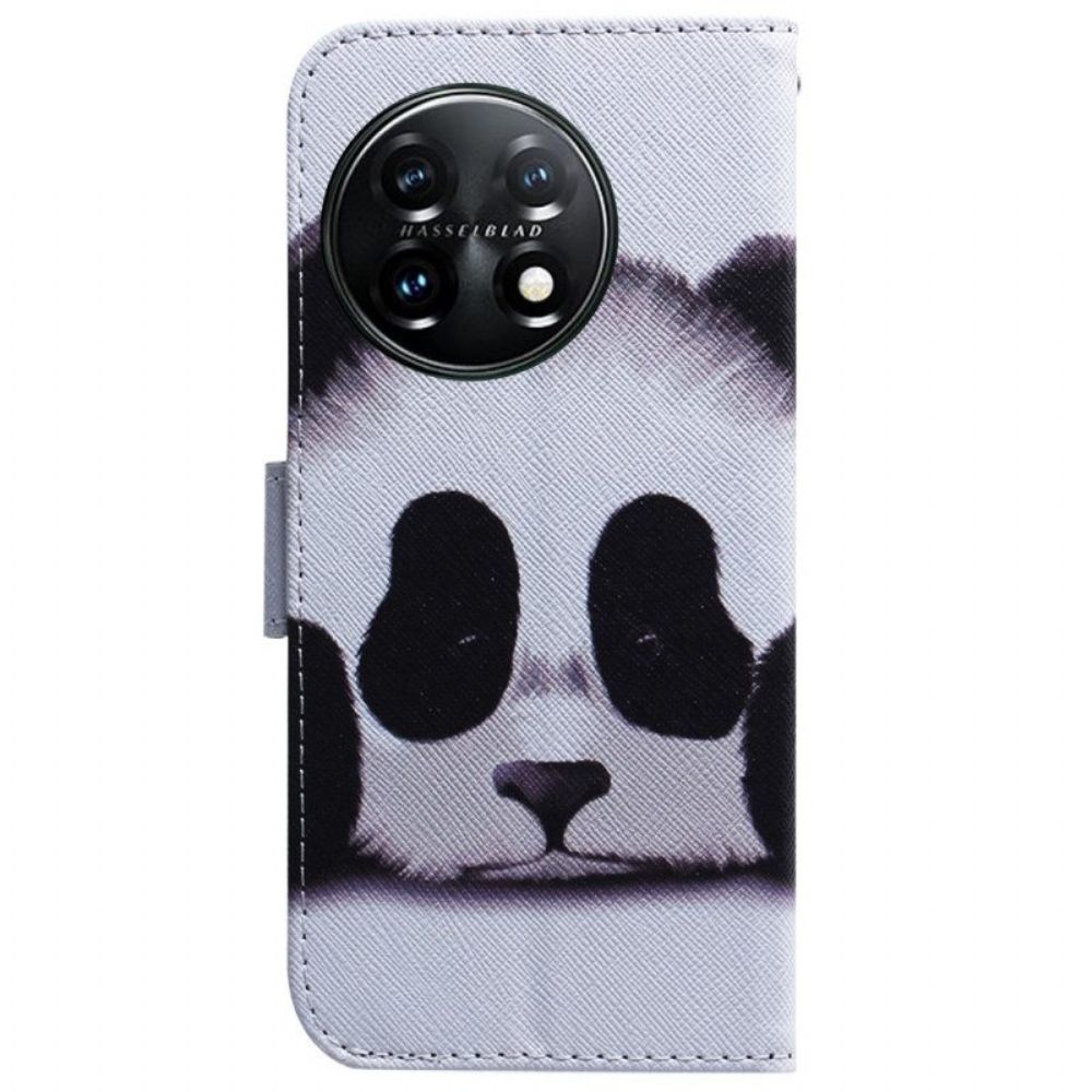 Leren Hoesje voor OnePlus 11 5G Panda