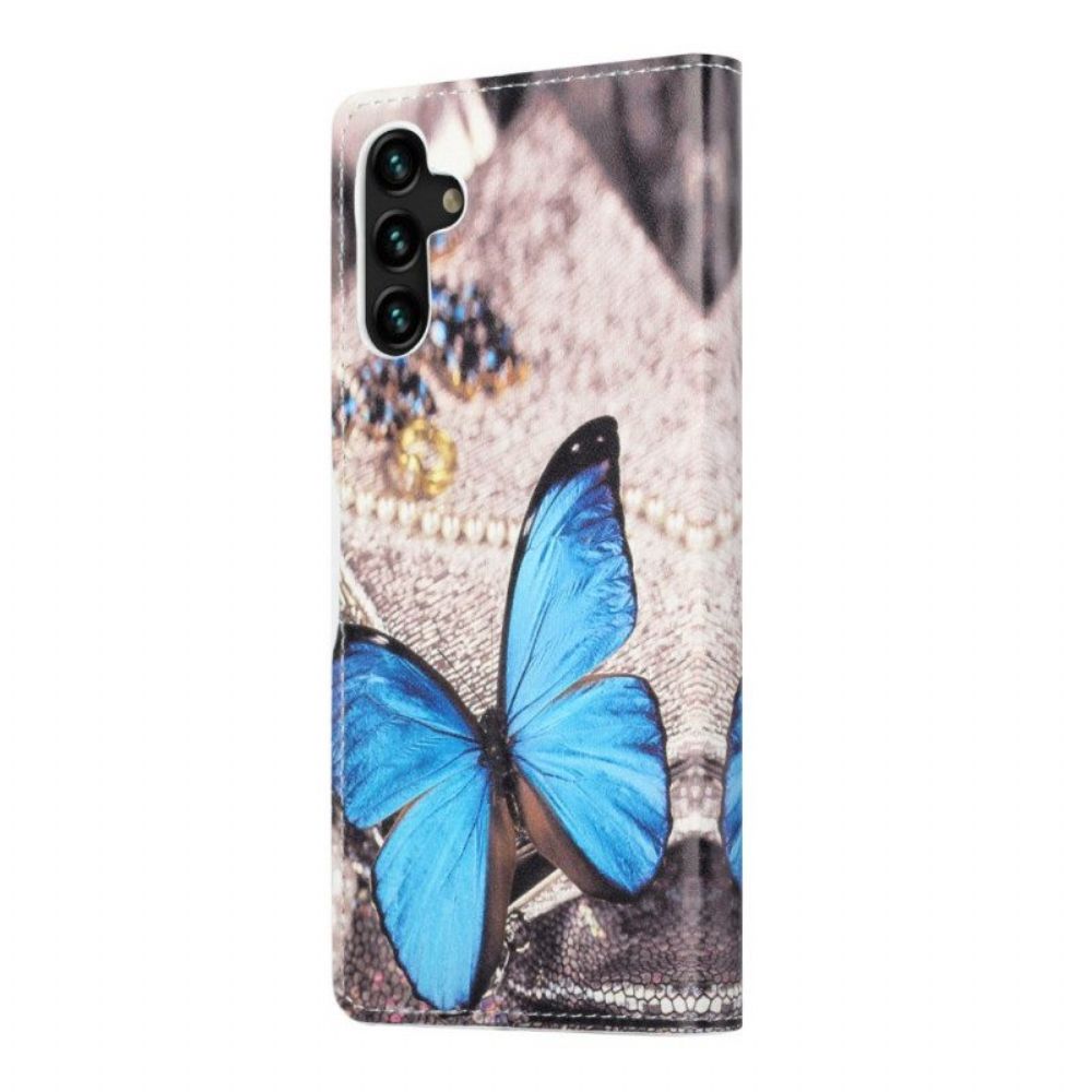 Leren Hoesje voor Samsung Galaxy A13 5G / A04s Kaarthouder En Camerahoes