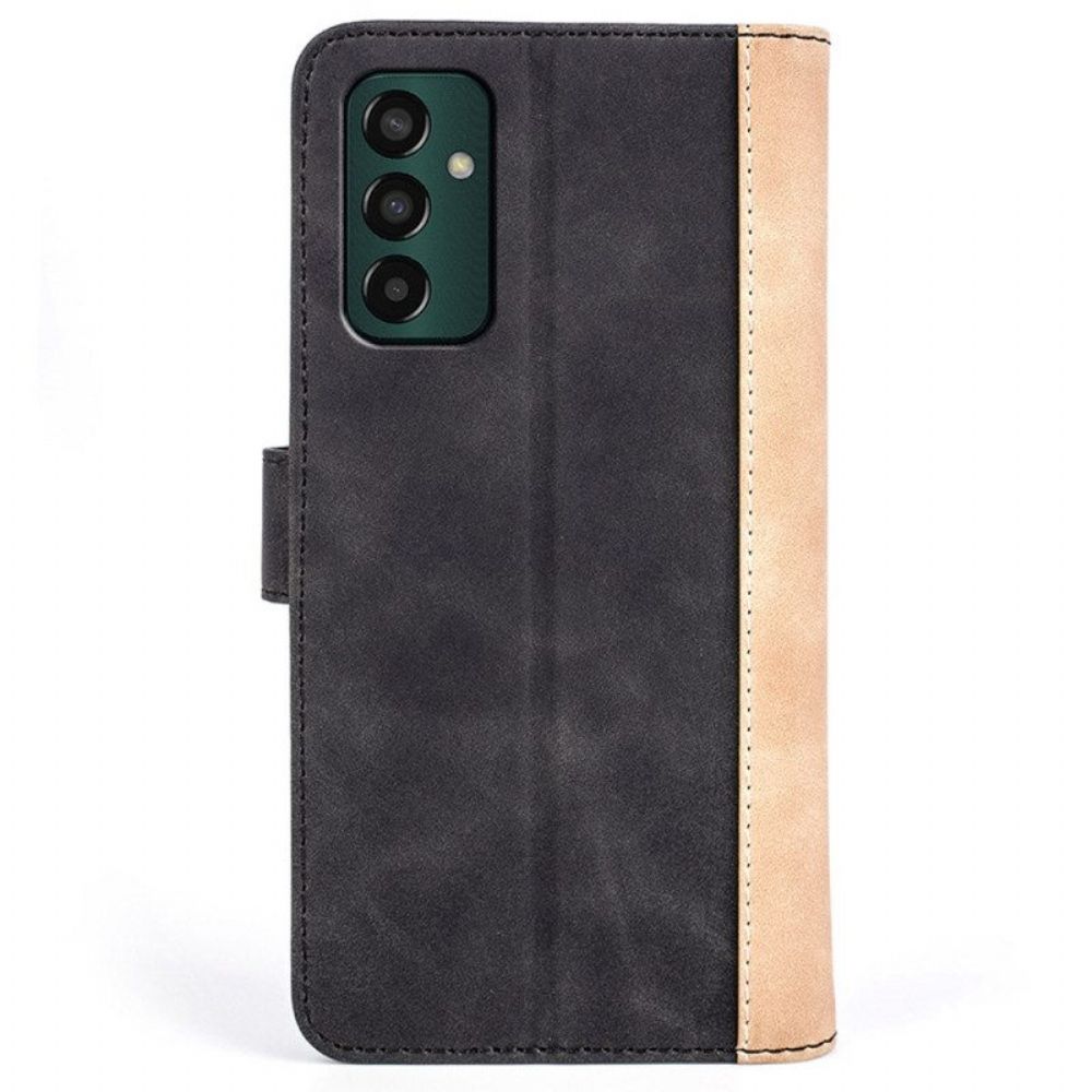 Leren Hoesje voor Samsung Galaxy M13 Golf Lederen Stijl