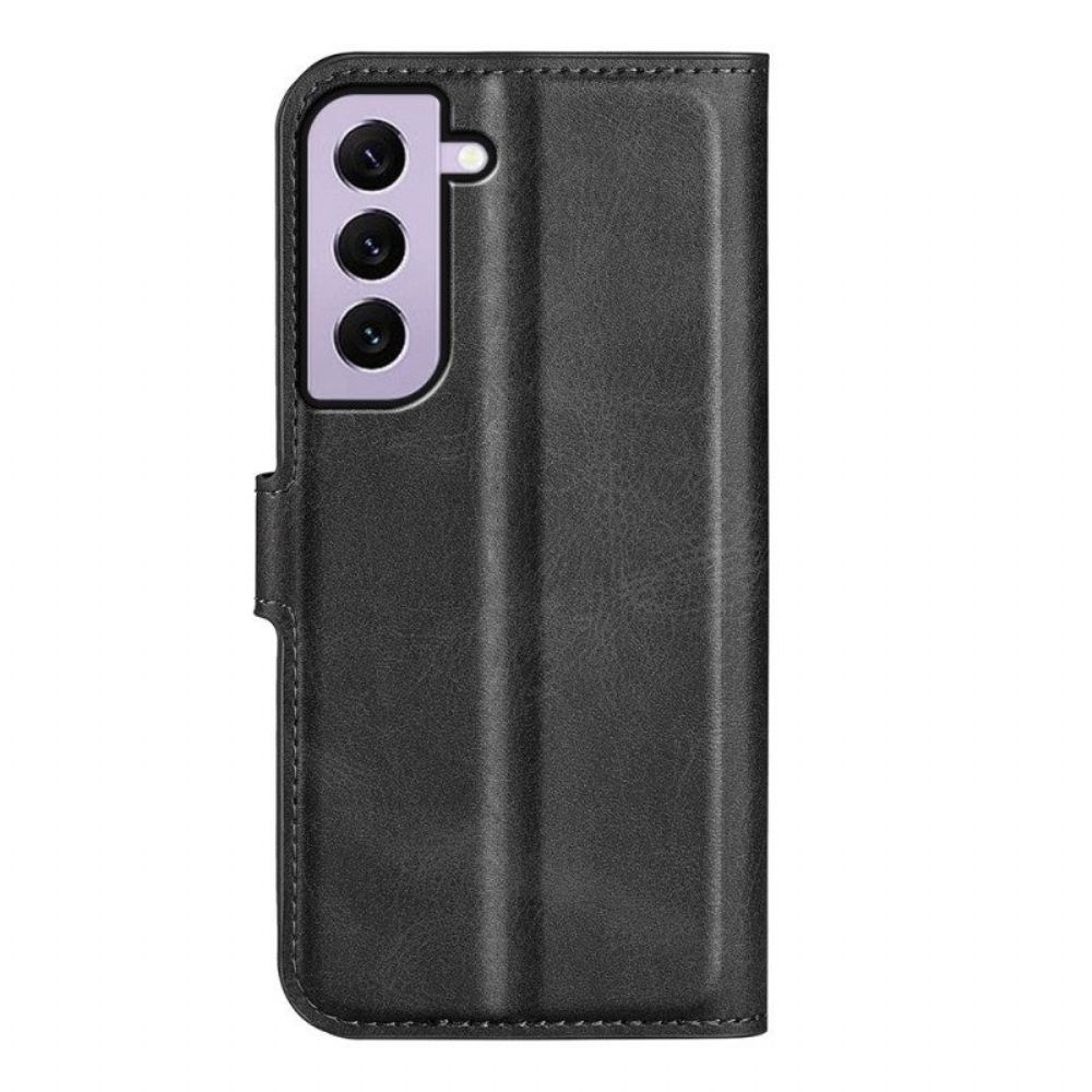 Leren Hoesje voor Samsung Galaxy S23 5G Stijl Leer Kleur