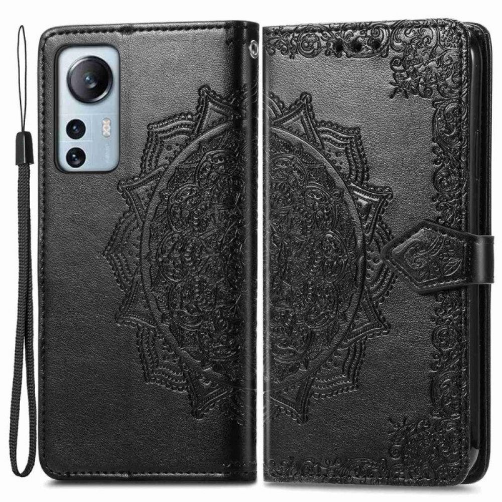 Leren Hoesje voor Xiaomi 12 Lite Mandala Middeleeuwen