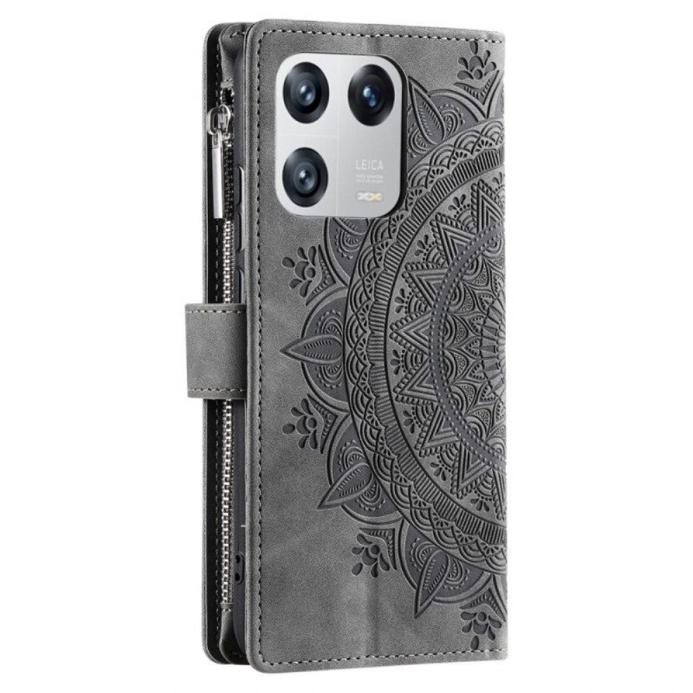 Leren Hoesje voor Xiaomi 13 Portemonnee Leren Mandala-portemonnee