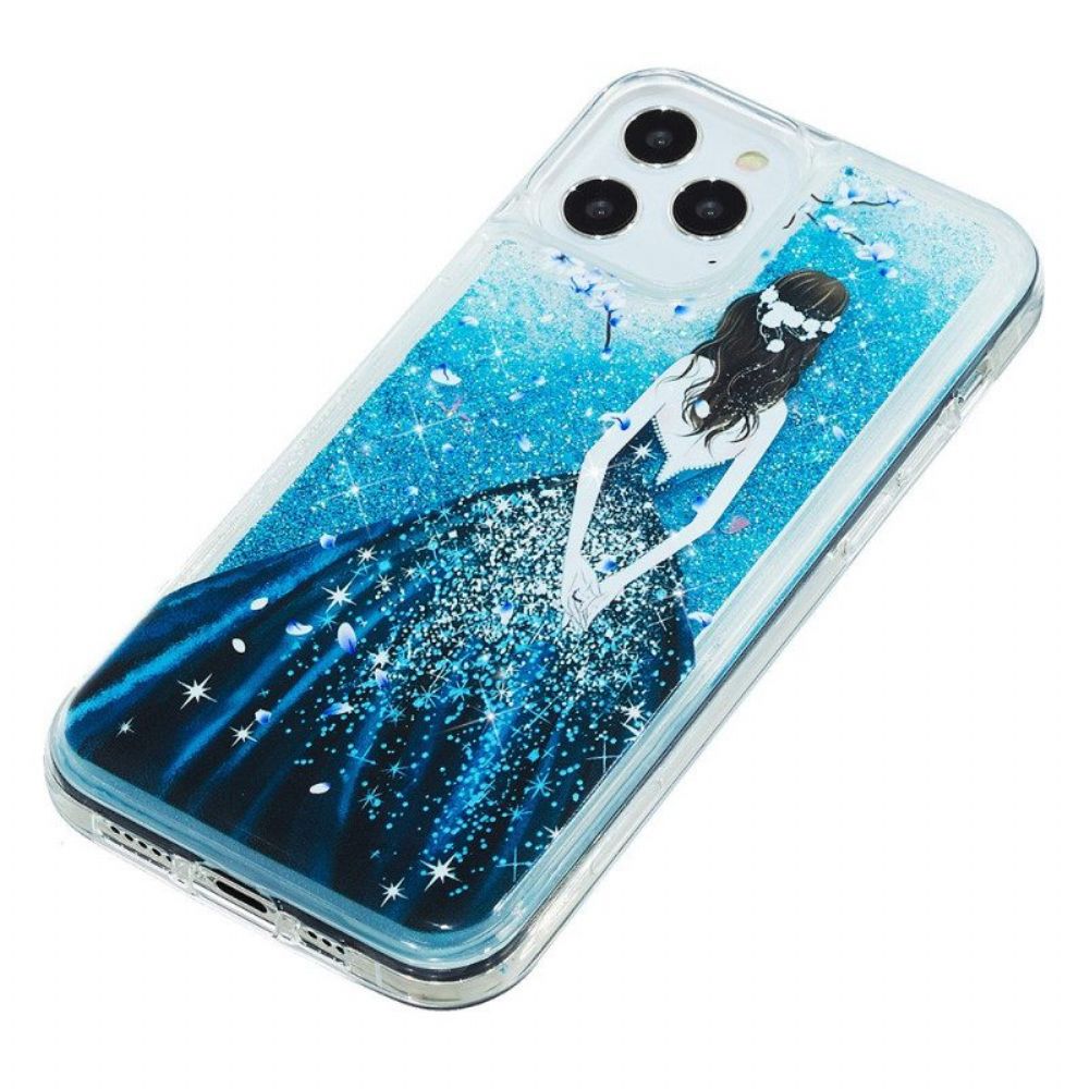 Telefoonhoesje voor iPhone 15 Pro Max Modieuze Pailletten