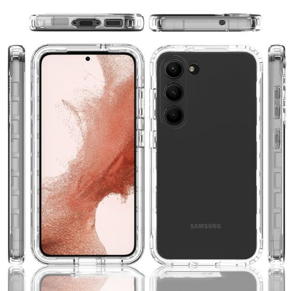 Telefoonhoesje voor Samsung Galaxy S23 5G Met Schermfilm