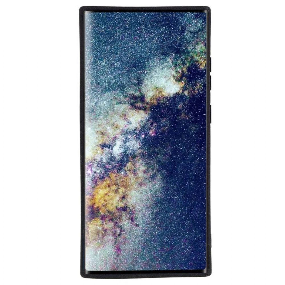 Telefoonhoesje voor Samsung Galaxy S23 Ultra 5G Flexibele Siliconen Mat