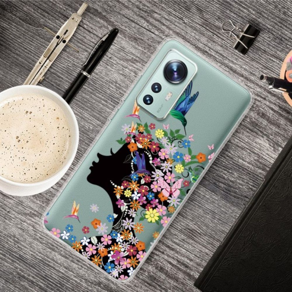 Telefoonhoesje voor Xiaomi 12 / 12X Mooi Bloemhoofd